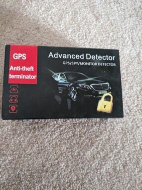 Advanced Detector GPS Anti-Theft Terminator - Black/Red